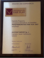 Austenit award
